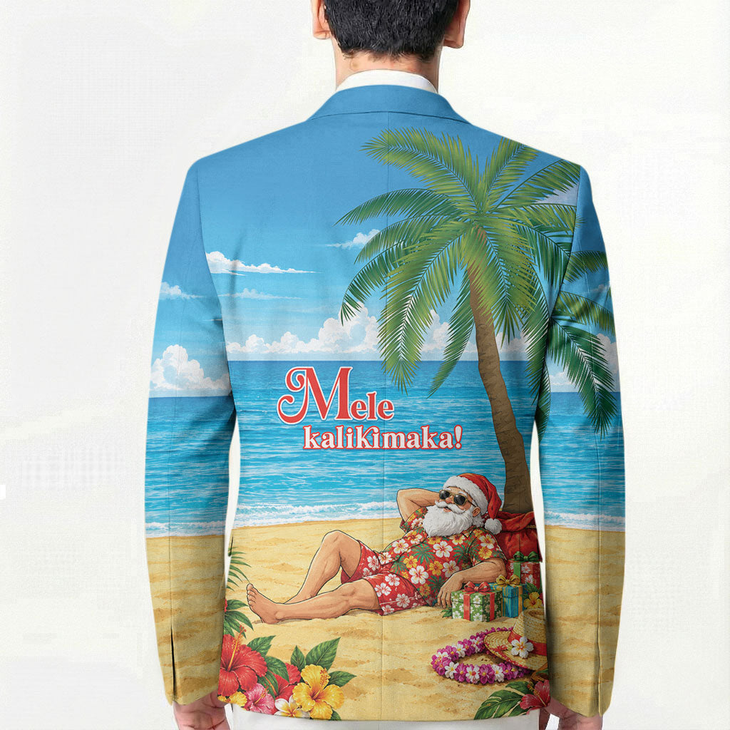 Hawaii Jolly Christmas Blazer Xmas Is Better At The Beach