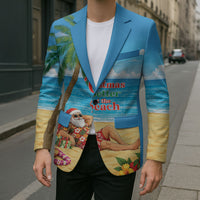 Hawaii Jolly Christmas Blazer Xmas Is Better At The Beach
