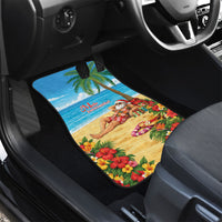 Hawaii Jolly Christmas Car Mats Xmas Is Better At The Beach