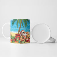 Hawaii Jolly Christmas Ceramic Mug Xmas Is Better At The Beach
