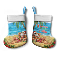 Hawaii Jolly Christmas Stocking Xmas Is Better At The Beach