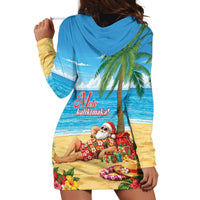 Hawaii Jolly Christmas Hoodie Dress Xmas Is Better At The Beach