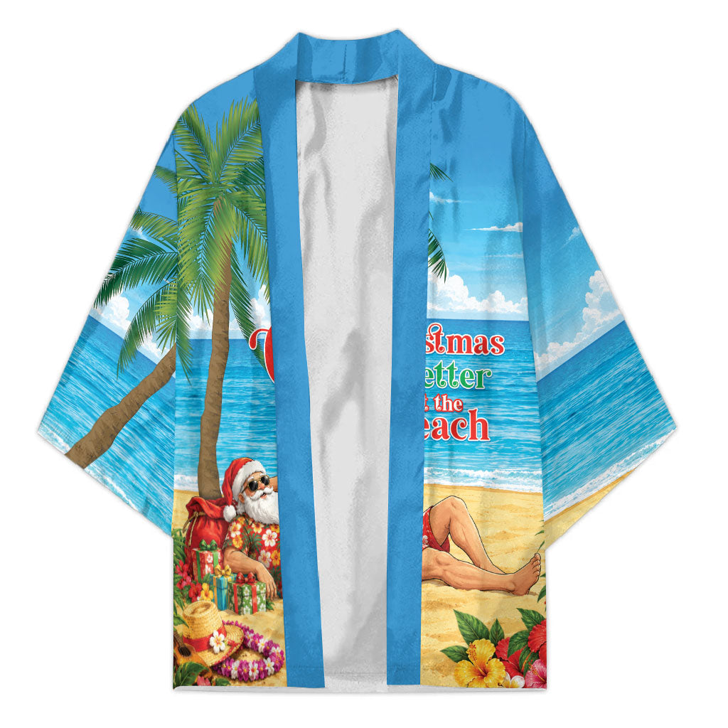 Hawaii Jolly Christmas Kimono Xmas Is Better At The Beach
