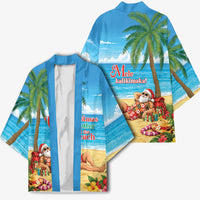 Hawaii Jolly Christmas Kimono Xmas Is Better At The Beach