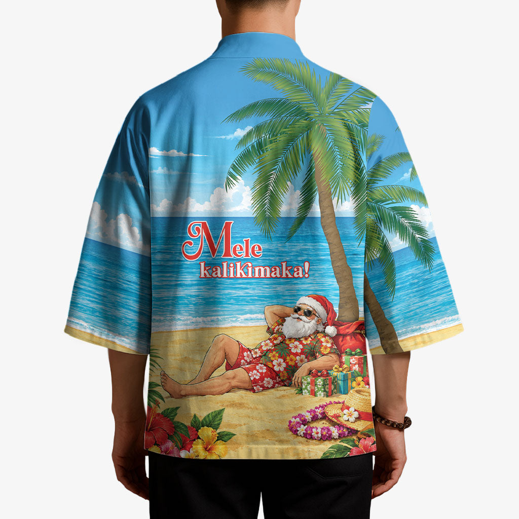 Hawaii Jolly Christmas Kimono Xmas Is Better At The Beach