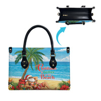 Hawaii Jolly Christmas Leather Bag Xmas Is Better At The Beach