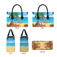 Hawaii Jolly Christmas Leather Bag Xmas Is Better At The Beach