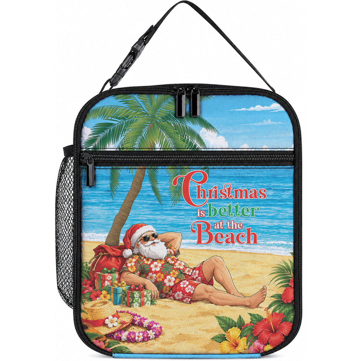 Hawaii Jolly Christmas Lunch Bag Xmas Is Better At The Beach