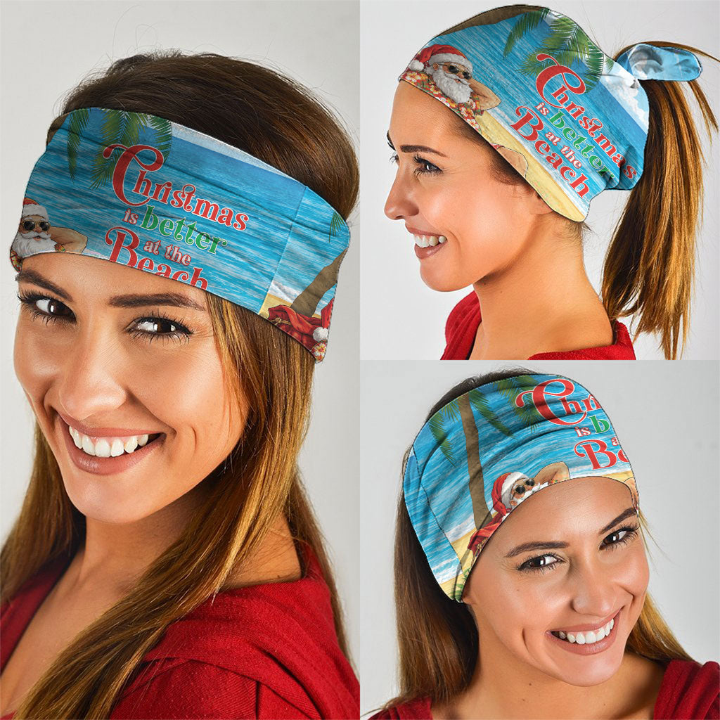 Hawaii Jolly Christmas Neck Gaiter Xmas Is Better At The Beach