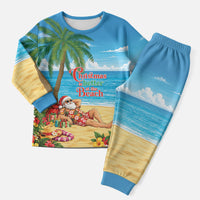 Hawaii Jolly Christmas Pajama Set Xmas Is Better At The Beach