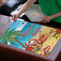 Hawaii Jolly Christmas Puzzle Xmas Is Better At The Beach