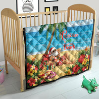 Hawaii Jolly Christmas Quilt Xmas Is Better At The Beach