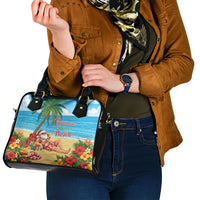 Hawaii Jolly Christmas Shoulder Handbag Xmas Is Better At The Beach