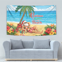 Hawaii Jolly Christmas Tapestry Xmas Is Better At The Beach