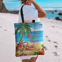 Hawaii Jolly Christmas Tote Bag Xmas Is Better At The Beach
