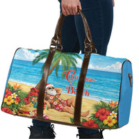 Hawaii Jolly Christmas Travel Bag Xmas Is Better At The Beach