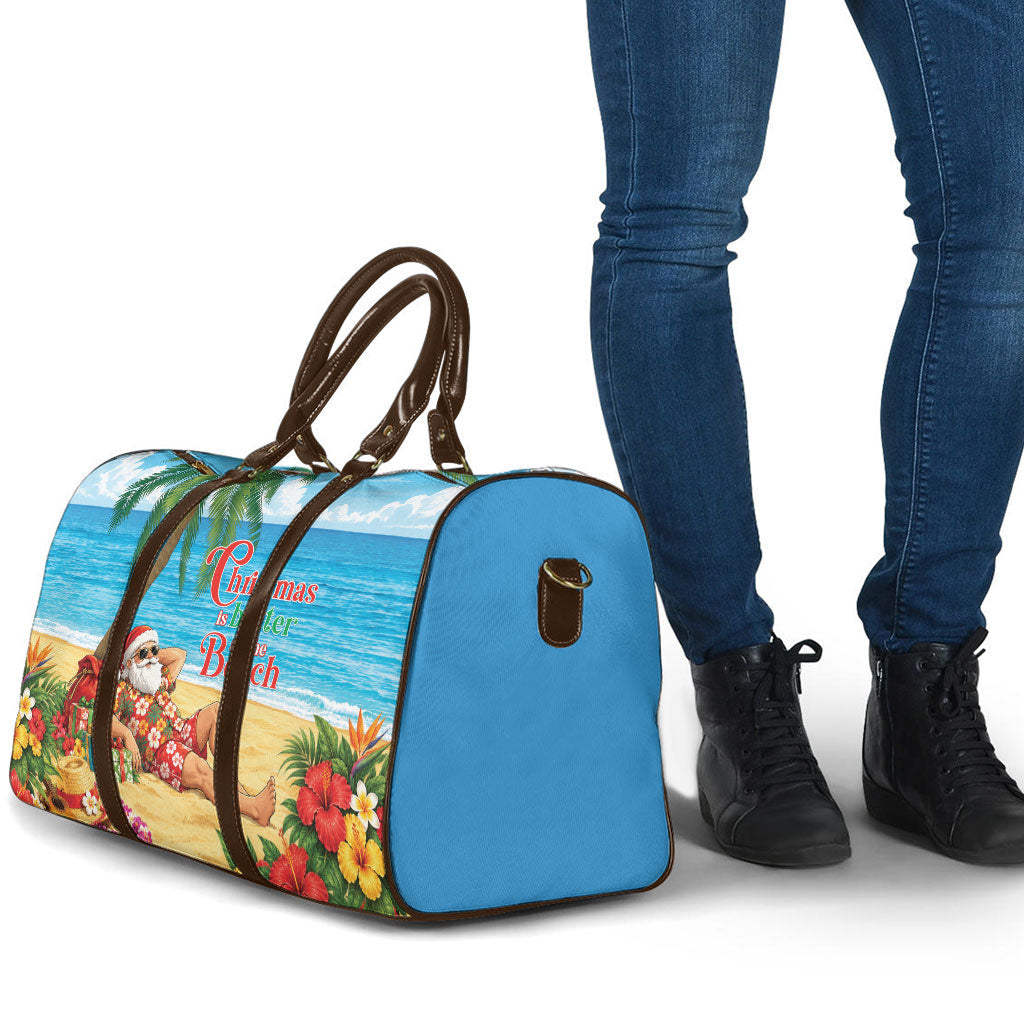 Hawaii Jolly Christmas Travel Bag Xmas Is Better At The Beach