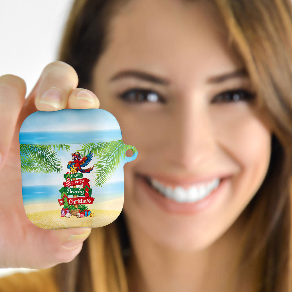 Hawaii Christmas AirPods Case Have A Very Beachy Christmas