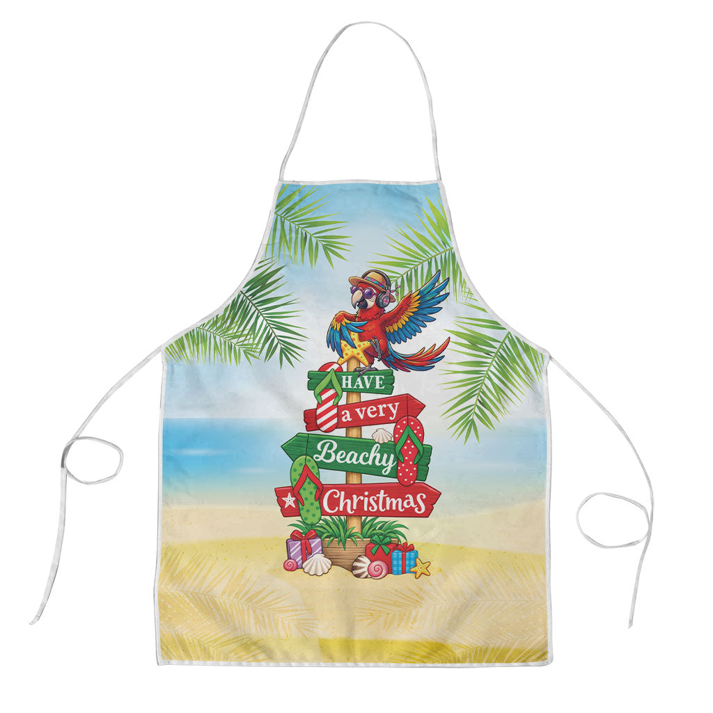 Hawaii Christmas Apron Have A Very Beachy Christmas