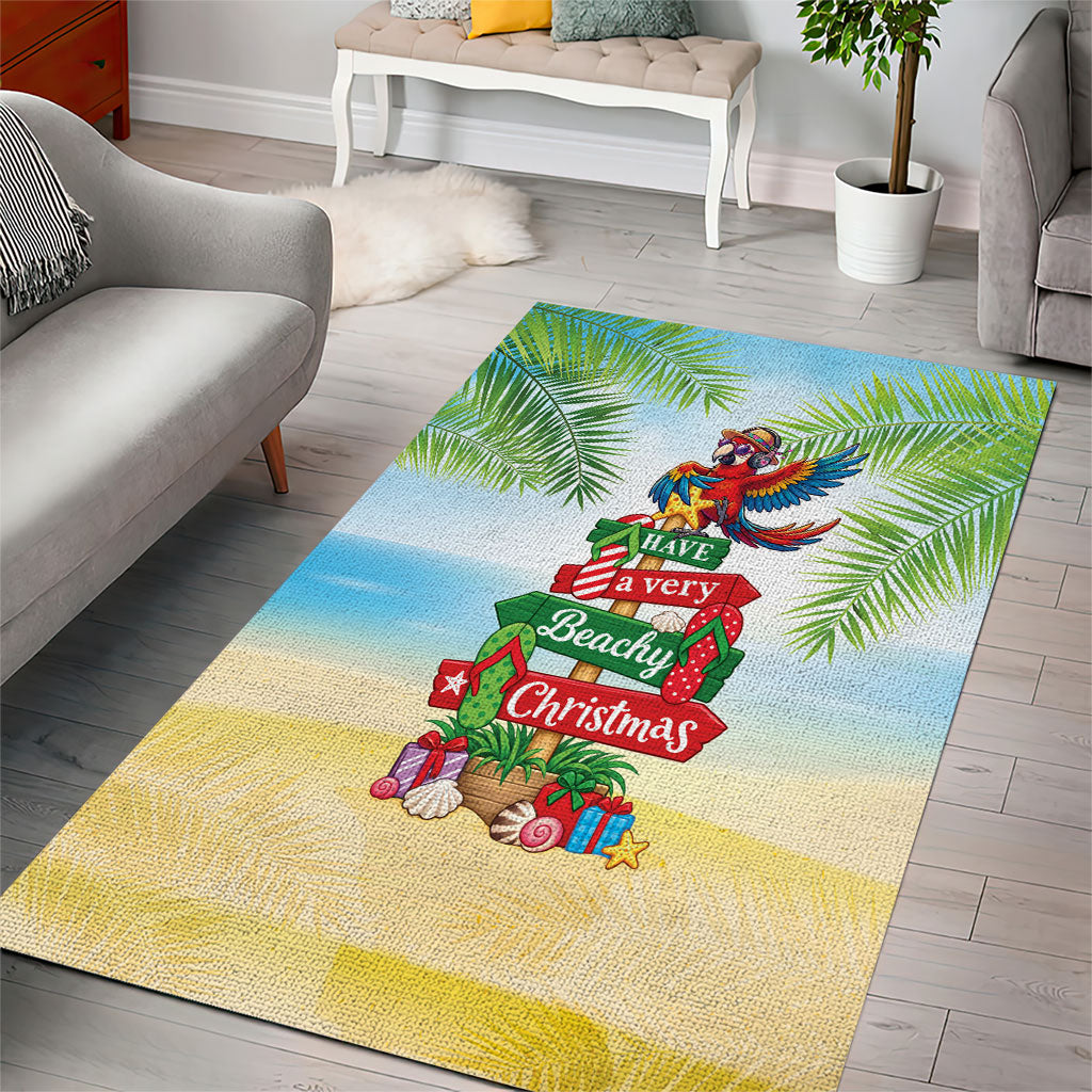 Hawaii Christmas Area Rug Have A Very Beachy Christmas