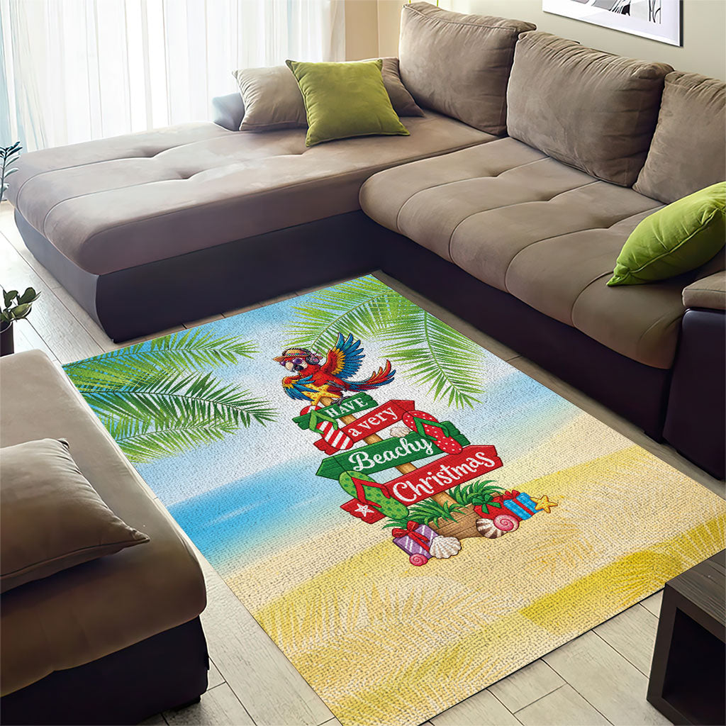 Hawaii Christmas Area Rug Have A Very Beachy Christmas