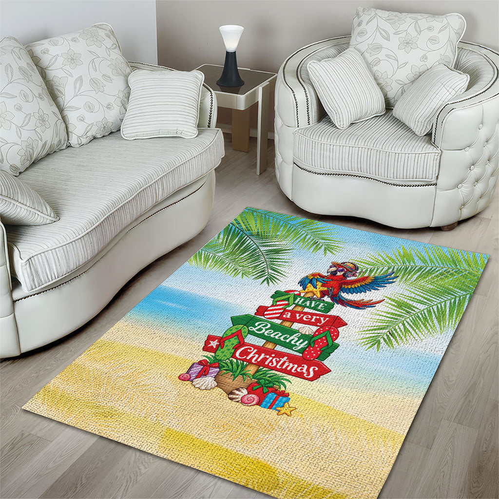 Hawaii Christmas Area Rug Have A Very Beachy Christmas