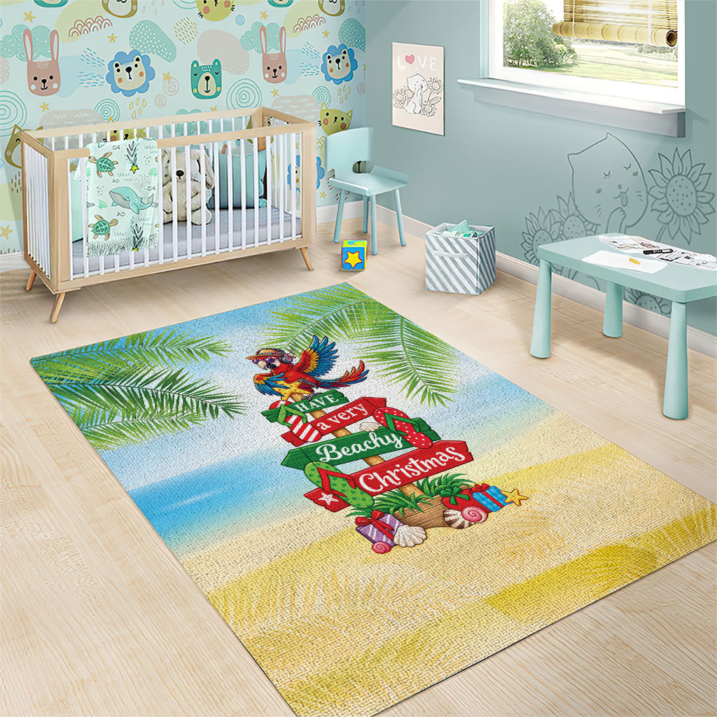 Hawaii Christmas Area Rug Have A Very Beachy Christmas