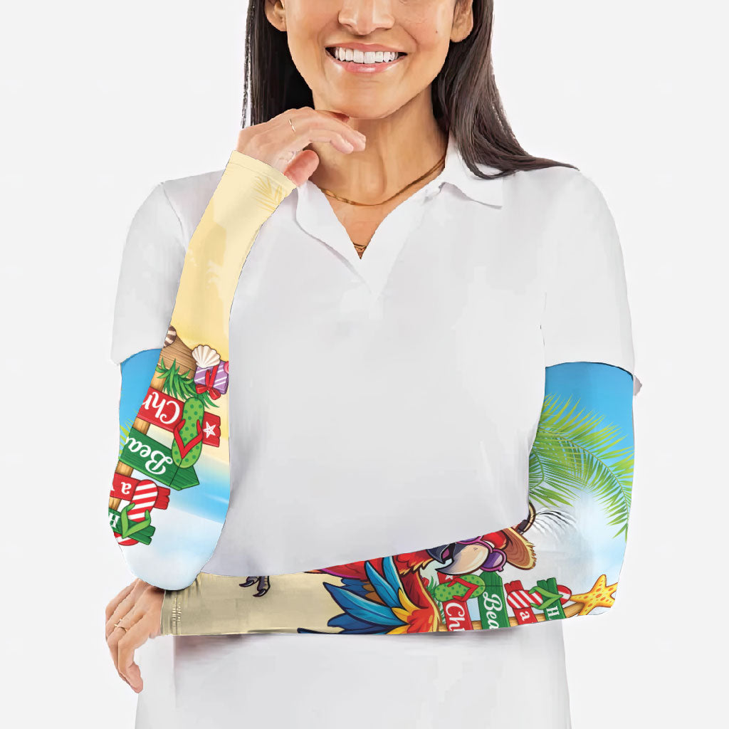 Hawaii Christmas Arm Sleeves Have A Very Beachy Christmas