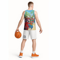 Hawaii Christmas Basketball Jersey Have A Very Beachy Christmas