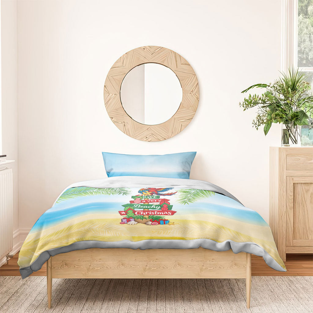 Hawaii Christmas Bedding Set Have A Very Beachy Christmas