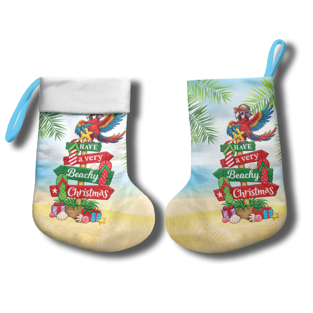 Hawaii Christmas Stocking Have A Very Beachy Christmas
