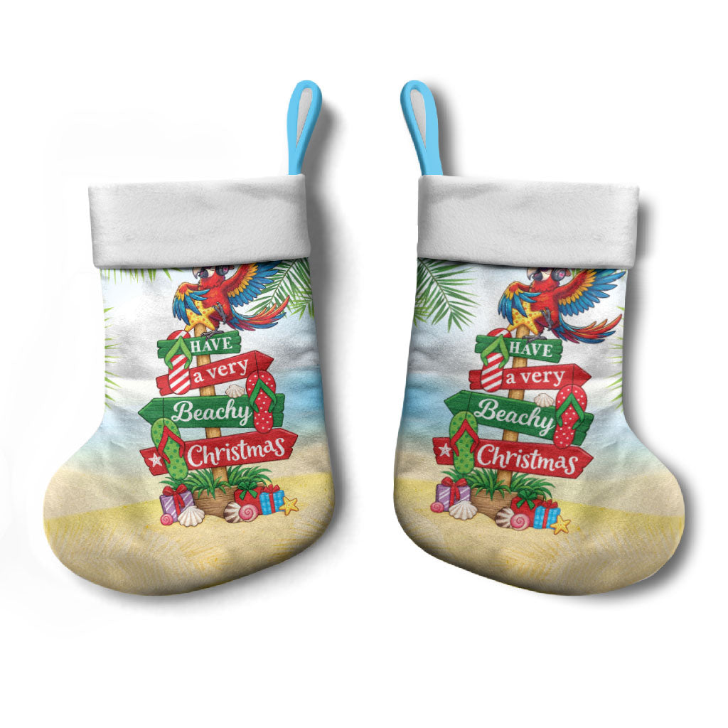 Hawaii Christmas Stocking Have A Very Beachy Christmas