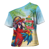 Hawaii Christmas Cross Shoulder Shirt Have A Very Beachy Christmas