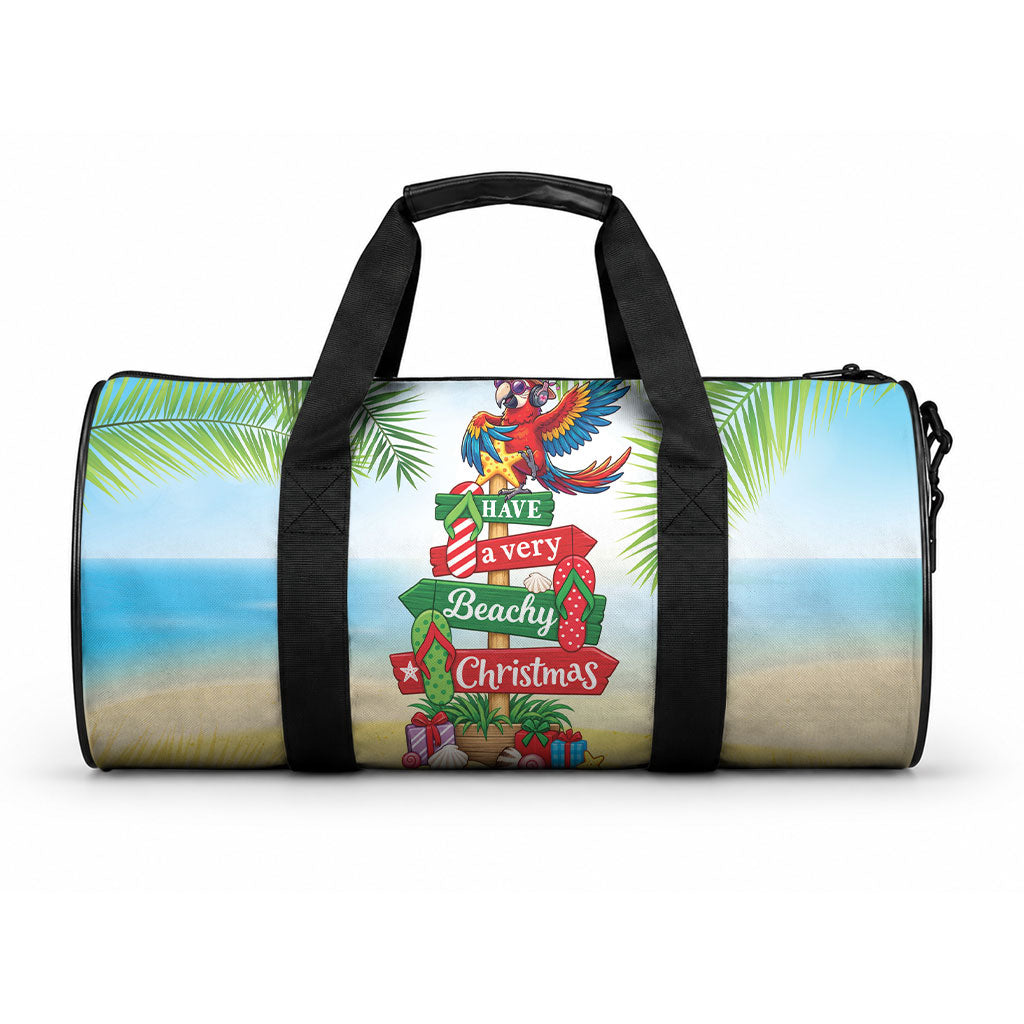 Hawaii Christmas Duffle Bag Have A Very Beachy Christmas