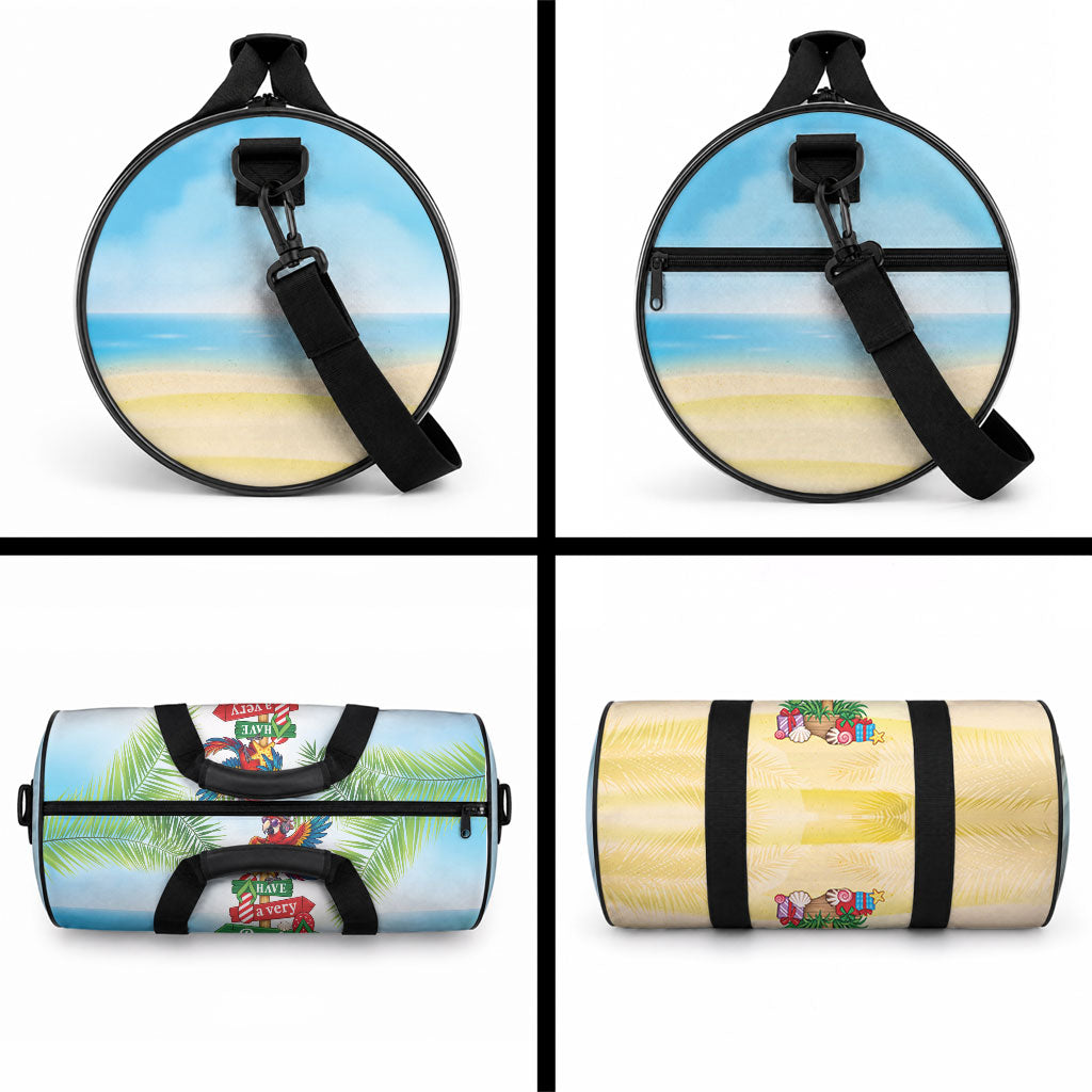 Hawaii Christmas Duffle Bag Have A Very Beachy Christmas