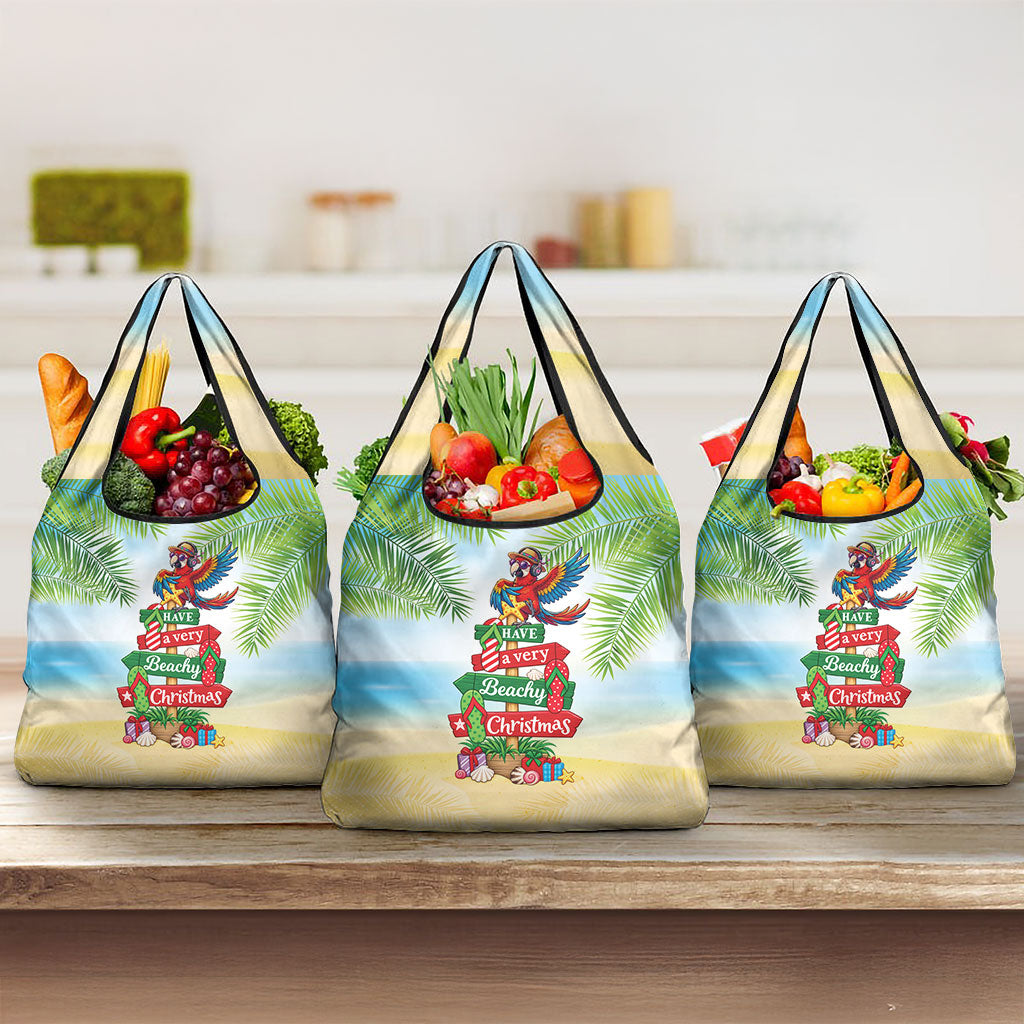 Hawaii Christmas Grocery Bag Have A Very Beachy Christmas