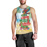 Hawaii Christmas Men Tank Top Have A Very Beachy Christmas