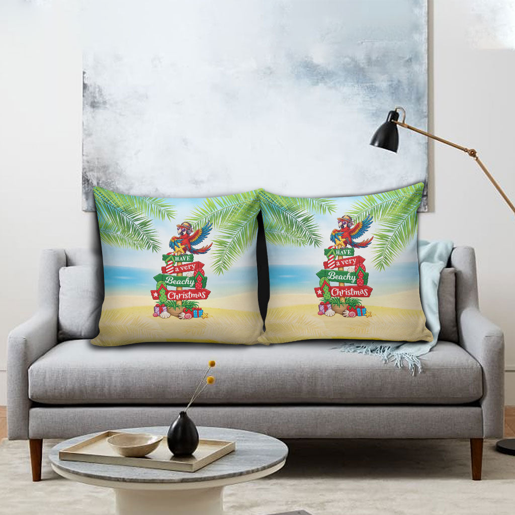 Hawaii Christmas Pillow Cover Have A Very Beachy Christmas