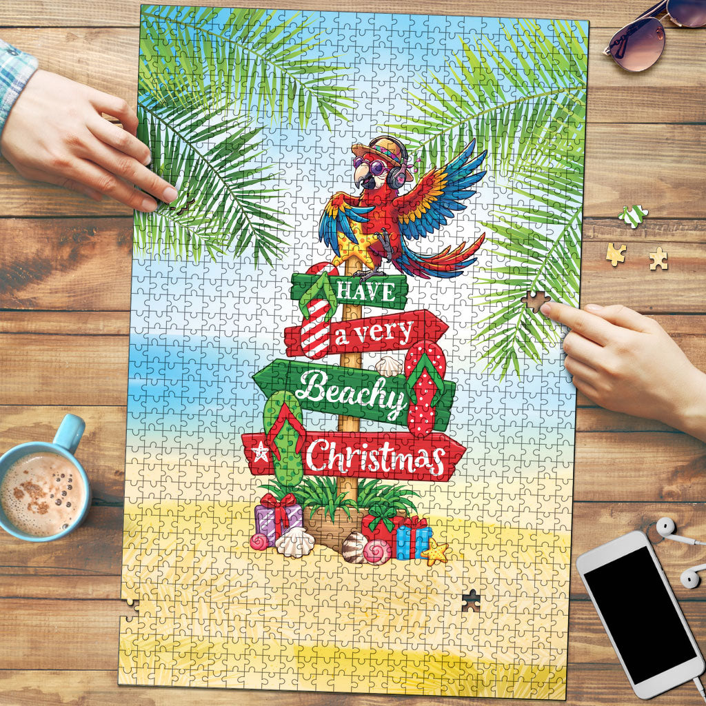 Hawaii Christmas Puzzle Have A Very Beachy Christmas