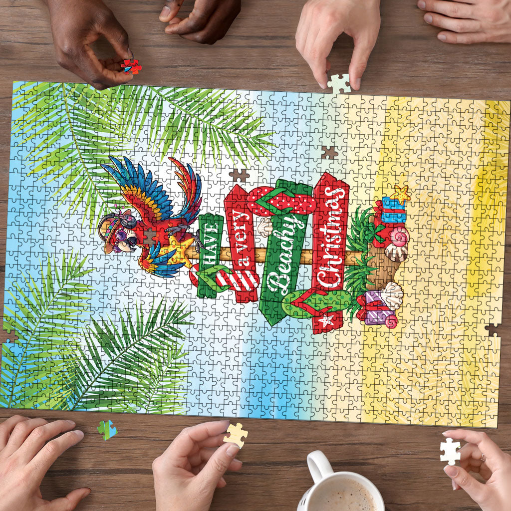 Hawaii Christmas Puzzle Have A Very Beachy Christmas