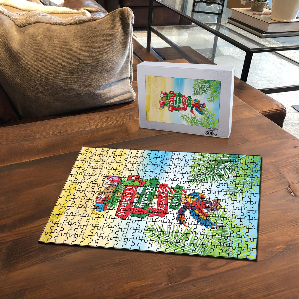 Hawaii Christmas Puzzle Have A Very Beachy Christmas