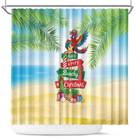 Hawaii Christmas Shower Curtain Have A Very Beachy Christmas