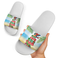 Hawaii Christmas Slide Sandals Have A Very Beachy Christmas