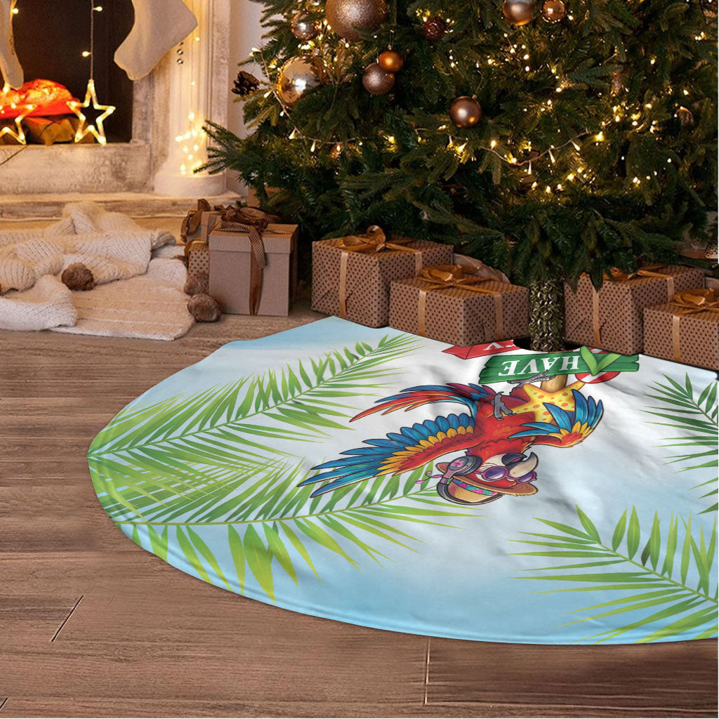 Hawaii Christmas Tree Skirt Have A Very Beachy Christmas