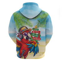 Hawaii Christmas Zip Hoodie Have A Very Beachy Christmas
