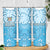 Personalized Fiji Spring Break Skinny Tumbler Fijian Tapa Pattern Blue