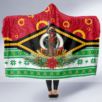 Vanuatu Christmas Hooded Blanket Santa God Yumi LT05 - Polynesian Pride