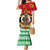 Personalized Vanuatu Christmas Mermaid Dress Santa God Yumi LT05 Women Red - Polynesian Pride