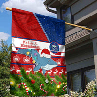 Samoa Christmas Garden Flag Santas Whale Manuia Le Kerisimasi LT05 - Polynesian Pride