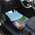 Fiji Christmas Car Mats Santa Claus Surf Marau Na Kerisimasi LT05 - Polynesian Pride